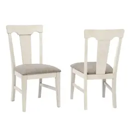 0739-20-s1 E. C. I. Furniture Choices - Antique White Dining Room Furniture Dining Chair