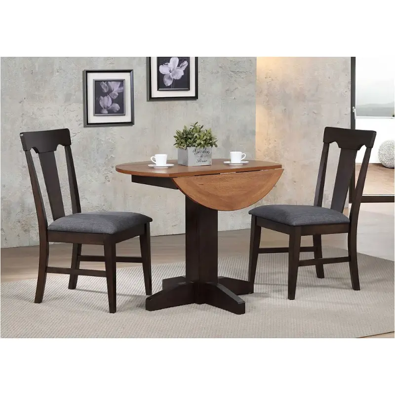 0733-50-dlt E. C. I. Furniture Choices - Black Oak Dining Room Furniture Dining Table