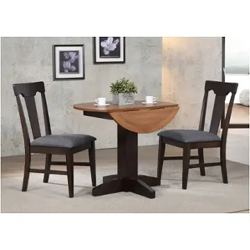 0733-50-dlt E. C. I. Furniture Choices - Black Oak Dining Room Furniture Dining Table