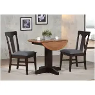 0733-50-dlt E. C. I. Furniture Choices - Black Oak Dining Room Furniture Dining Table