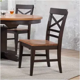 0737-50-s1 E. C. I. Furniture Choices - Black Oak Dining Room Furniture Dining Chair