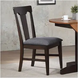0739-50-s1 E. C. I. Furniture Choices - Black Oak Dining Room Furniture Dining Chair