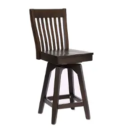 S0738-50-bs1 E. C. I. Furniture Choices - Black Oak Dining Room Furniture Stool