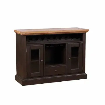 0733-50-sr E. C. I. Furniture Choices - Black Oak Dining Room Furniture Server