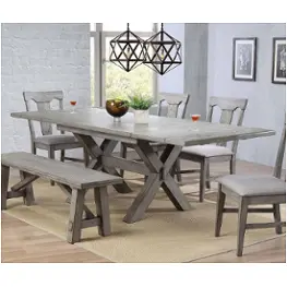 0590-70-trt E. C. I. Furniture Graystone Dining Room Furniture Dining Table