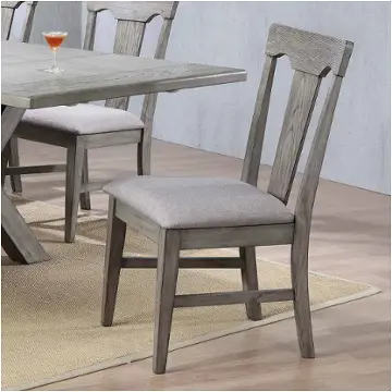 0590-70-s1 E. C. I. Furniture Graystone Dining Room Furniture Dining Chair