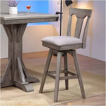 S0590-70-bs1 E. C. I. Furniture Graystone Dining Room Furniture Stool