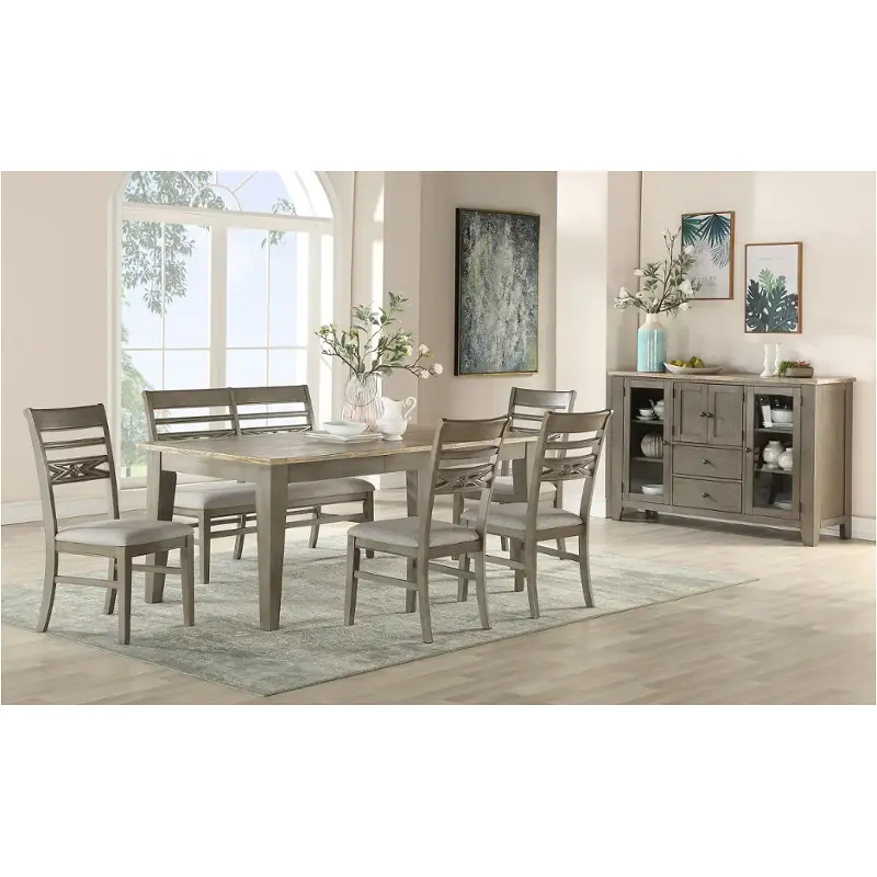 1014-79-lt E. C. I. Furniture Pine Crest Dining Room Furniture Dining Table