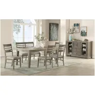 1014-79-lt E. C. I. Furniture Pine Crest Dining Room Furniture Dining Table