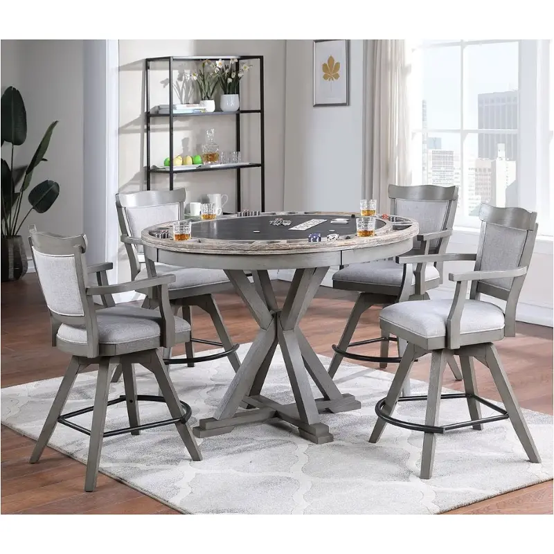 1014-79-rcgt E. C. I. Furniture Pine Crest Dining Room Furniture Game Table