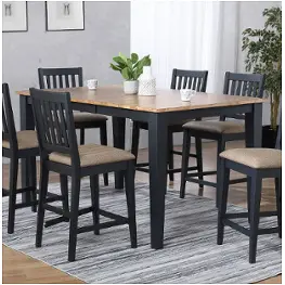 0475-10-clt E. C. I. Furniture Autumn Winds Dining Room Furniture Counter Height Table