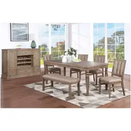1600-99-lt E. C. I. Furniture Logans Point Dining Room Furniture Dining Table