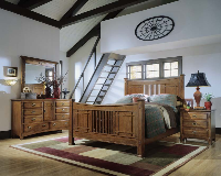 Bed / Dresser / Mirror / Nightstand