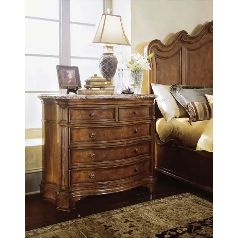 409361 Universal Furniture Bedside Chest With Marbletop
