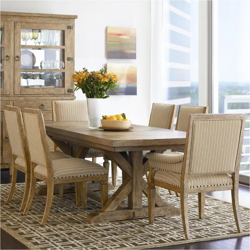045655-tab Universal Furniture Rough Luxe Luxe Dining Table