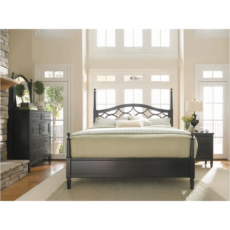 988280 Universal Furniture Summer Hill - Midnight Bedroom Furniture Bed