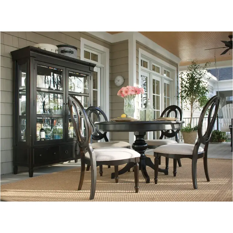 988657-tab Universal Furniture Summer Hill - Midnight Dining Room Furniture Dining Table