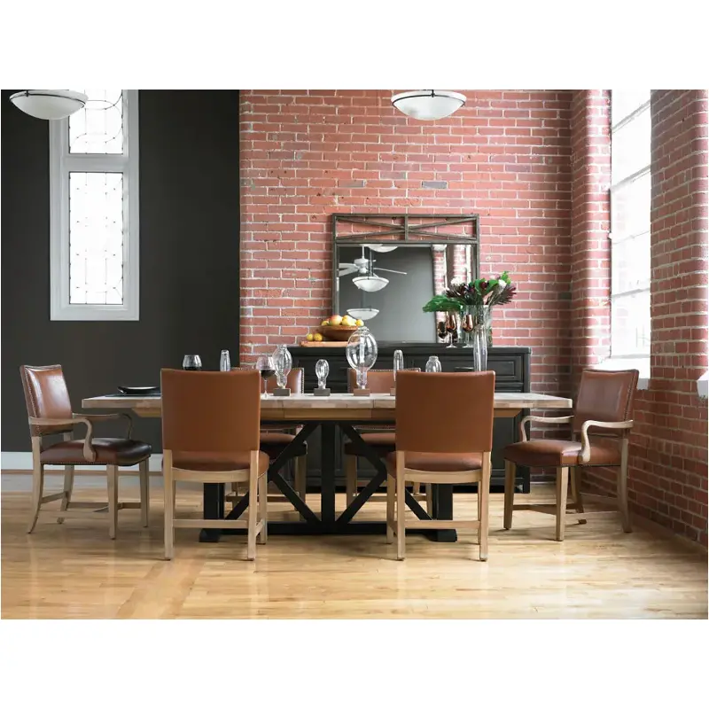 929655-tab-a Universal Furniture Forecast - Woodstone Dining Room Furniture Dining Table