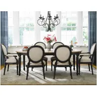 023750 Universal Furniture Great Rooms - Oaken Bucket Finish Dining Room Furniture Dining Table