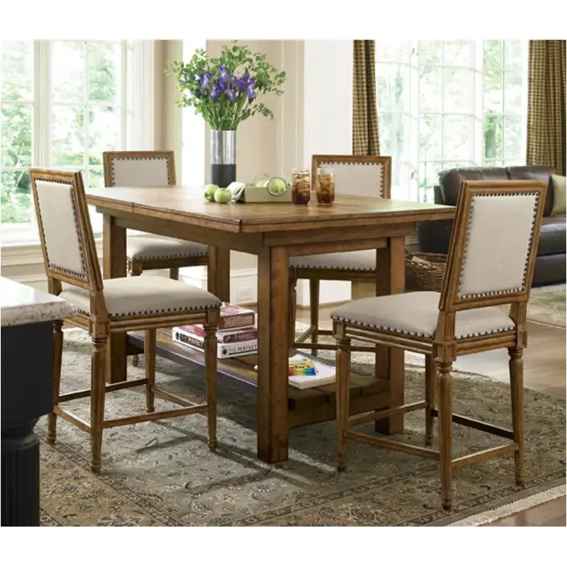 025754-tab Universal Furniture Great Rooms - Hickory Stick Dining Room Furniture Dining Table