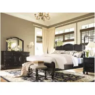 932260-ck Universal Furniture Paula Deen Home - Tobacco Bedroom Furniture Bed