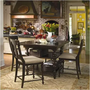 932652-tab Universal Furniture Paula Deen Home - Tobacco Dining Room Furniture Counter Height Table