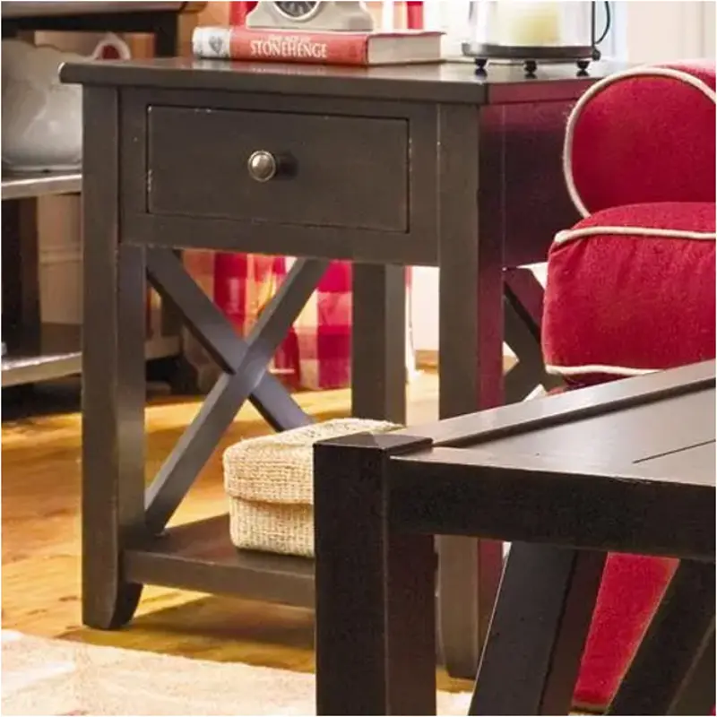 932811 Universal Furniture Paula Deen Home - Tobacco Living Room Furniture End Table