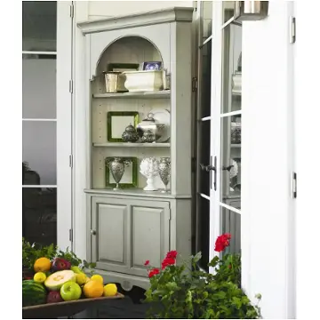 995678 Universal Furniture Paula Deen Home - Spanish Moss Dining Room Furniture Curio