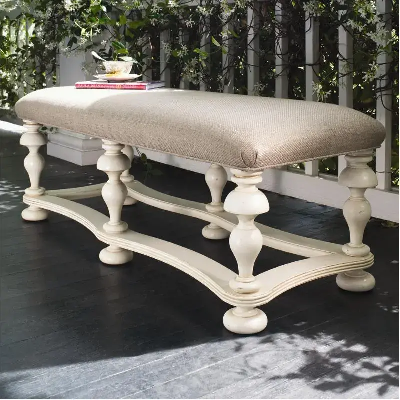 996380-rta Universal Furniture Paula Deen Home - Linen Bedroom Furniture Benche