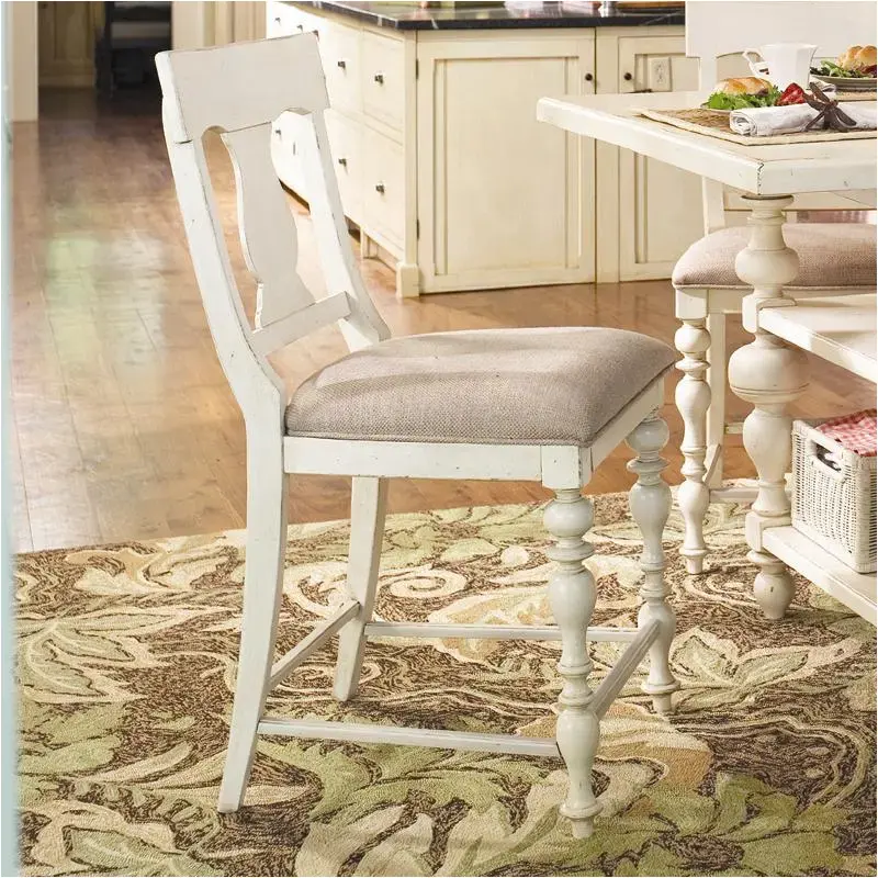 996606-rta Universal Furniture Paula Deen Home - Linen Dining Room Furniture Stool