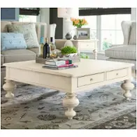 996801 Universal Furniture Paula Deen Home - Linen Living Room Furniture Cocktail Table