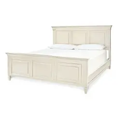 987260 Universal Furniture Summer Hill - Cotton Bedroom Furniture Bed