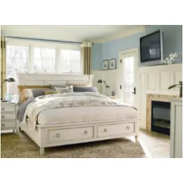 987260-st Universal Furniture Summer Hill - Cotton Bedroom Furniture Bed