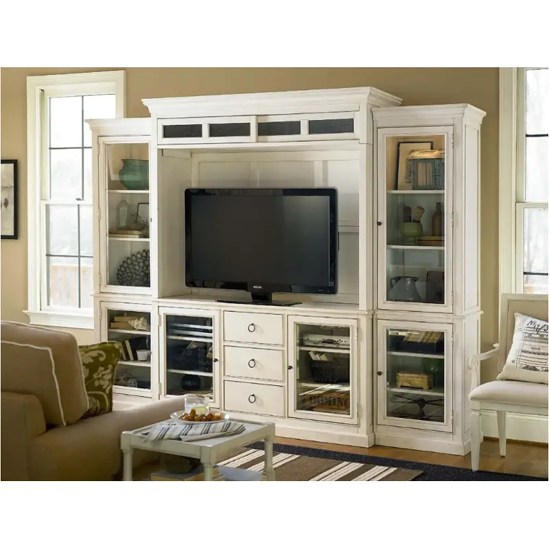 987969 Universal Furniture Summer Hill - Cotton Home Entertainment Furniture Entertainment Center