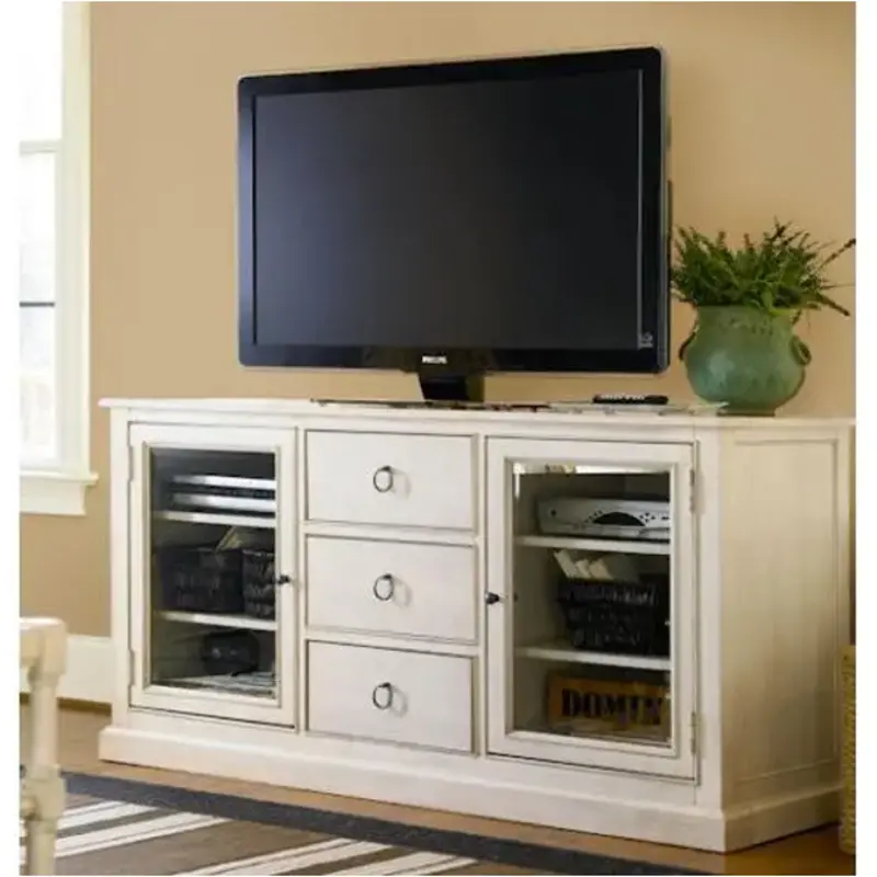 987968 Universal Furniture Summer Hill - Cotton Home Entertainment Furniture Tv Console