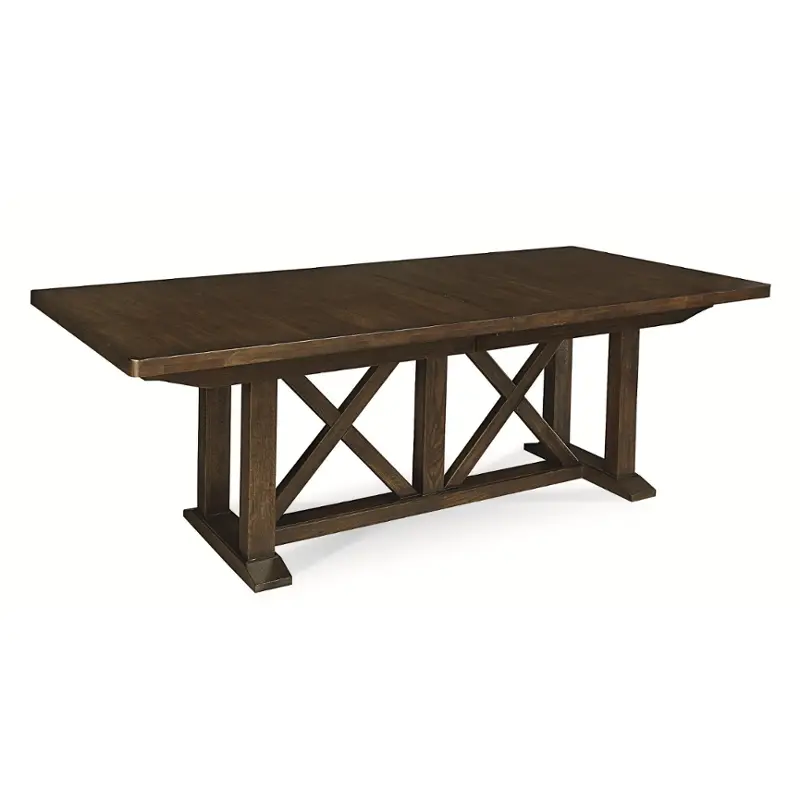 919655-tab Universal Furniture Forecast - Mink Dining Room Furniture Dining Table