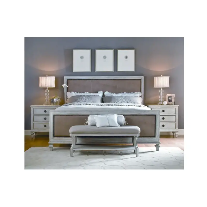 174260 Universal Furniture Alfresco - Latte Bedroom Furniture Bed