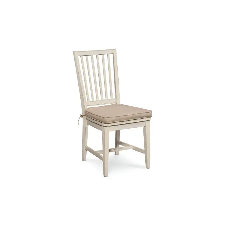 128732w-rta Universal Furniture Great Rooms - Terrace Gray/washed Linen Dining Room Furniture Dining Chair