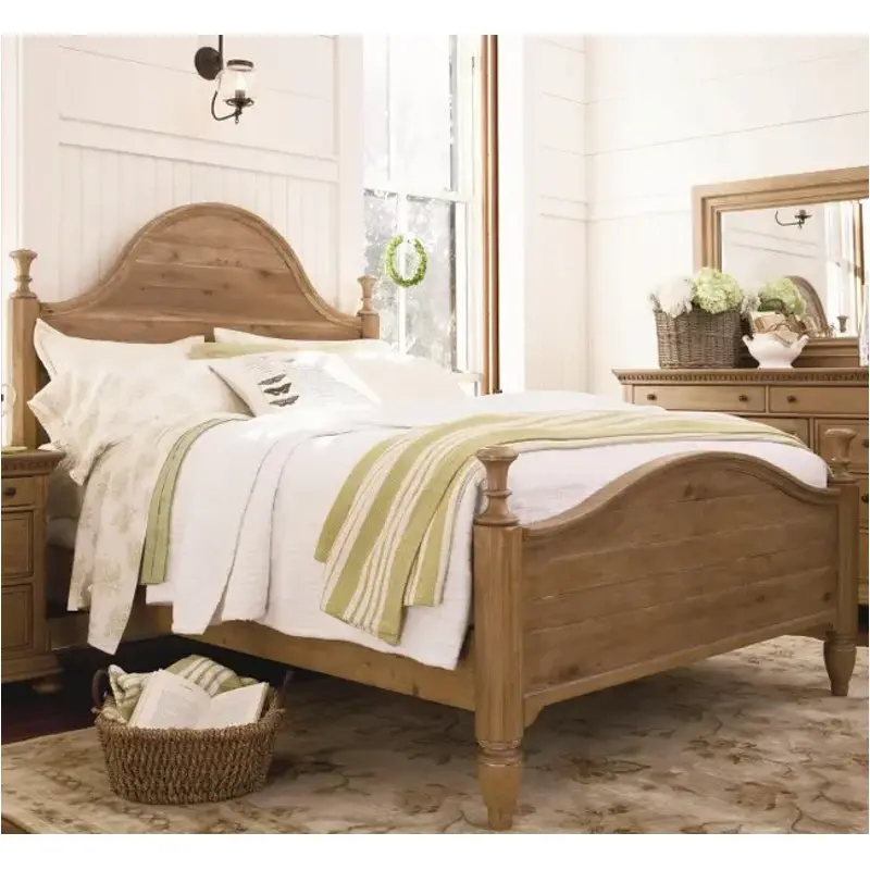 192290-ck Universal Furniture Paula Deen Down Home - Oatmeal Bedroom Furniture Bed