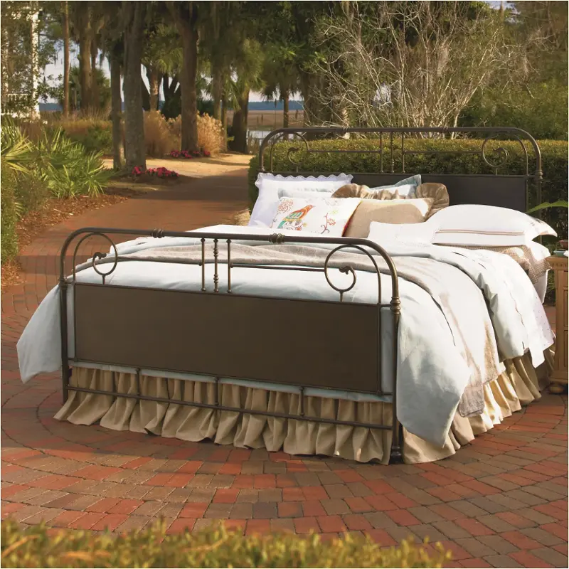 192320 Universal Furniture Paula Deen Down Home - Oatmeal Bedroom Furniture Bed