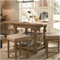 192654-tab Universal Furniture Paula Deen Down Home - Oatmeal Dining Room Furniture Counter Height Table