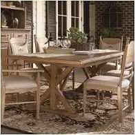 192655-tab Universal Furniture Paula Deen Down Home - Oatmeal Dining Room Furniture Dining Table