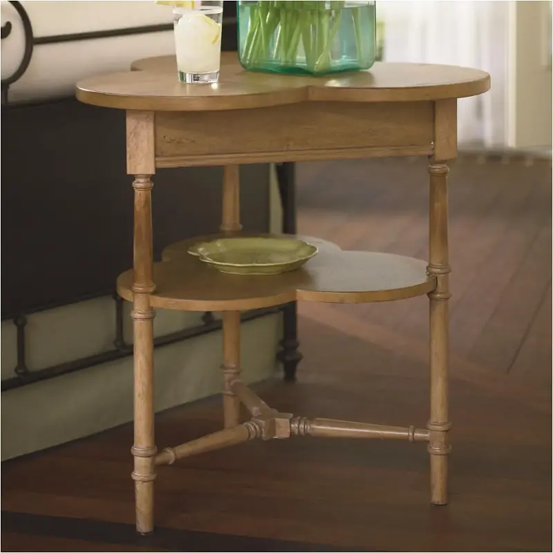 192804 Universal Furniture Paula Deen Down Home - Oatmeal Living Room Furniture End Table