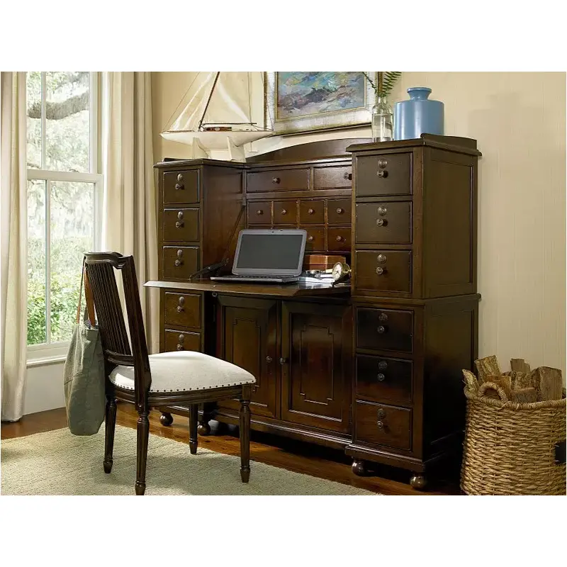 393155-base Universal Furniture Earls Cabinet Set - River Bank