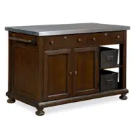 393644 Universal Furniture Paula Deen River House - River Bank Dining Room Furniture Island
