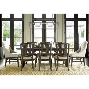 311751-tab Universal Furniture Berkeley 3 - Brownstone Dining Room Furniture Dining Table