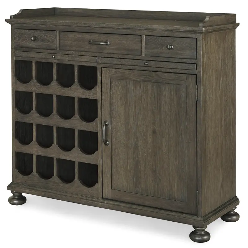 311774 Universal Furniture Berkeley 3 - Brownstone Accent Furniture Wine Storage