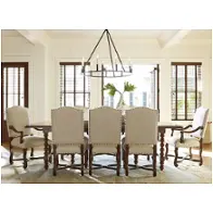 596655 Universal Furniture Paula Deen Dogwood - Low Tide Dining Room Furniture Dining Table