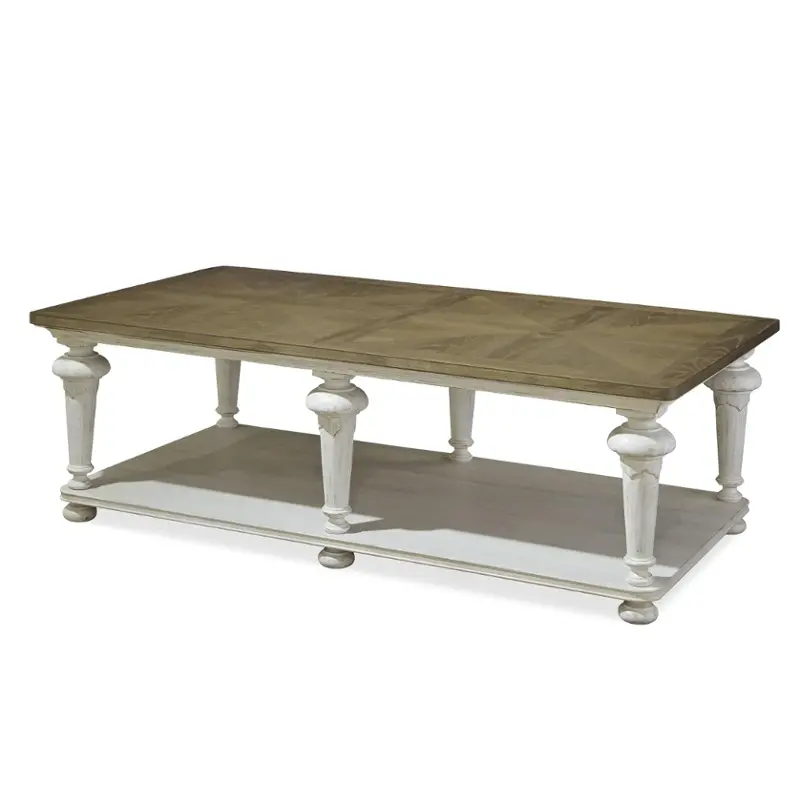 597a801 Universal Furniture Paula Deen Dogwood - Blossom Living Room Furniture Cocktail Table