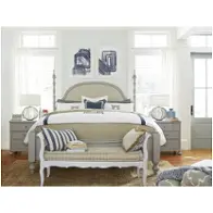 599280 Universal Furniture Paula Deen Dogwood - Cobblestone Bedroom Furniture Bed